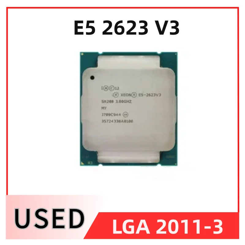 Eon E5 2623 V3 E5 2623V3 μ, 3.0GHZ 4 ھ 10M LGA 2011-3 105W CPU